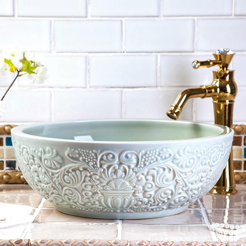 Hotel Modern High-end Handcrafted Ceramic Wash Basin Sinks 2