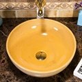 Hand Engraving Restaurant Porcelain Wash Basin Sinks Lavatory Hand Wash Basin 2