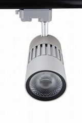 30W COB LED Track Lighting Fixtures Dimmable