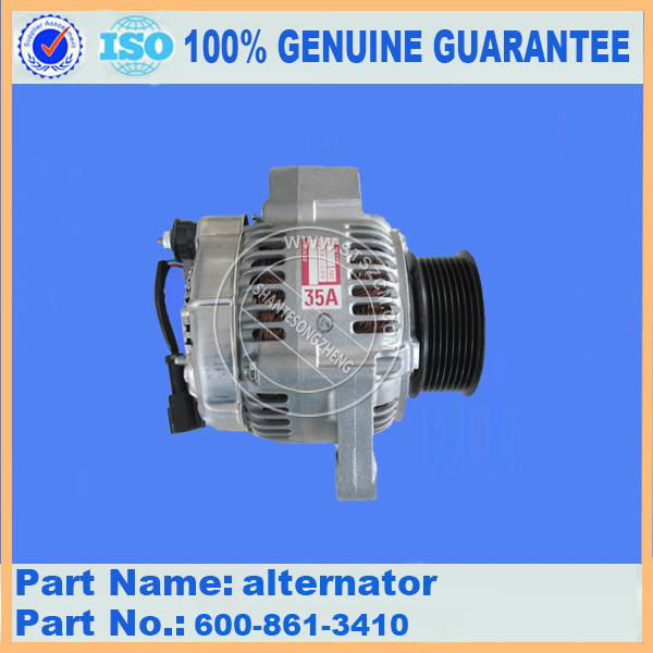 excavator spare parts PC210-7 alternator 600-861-3410