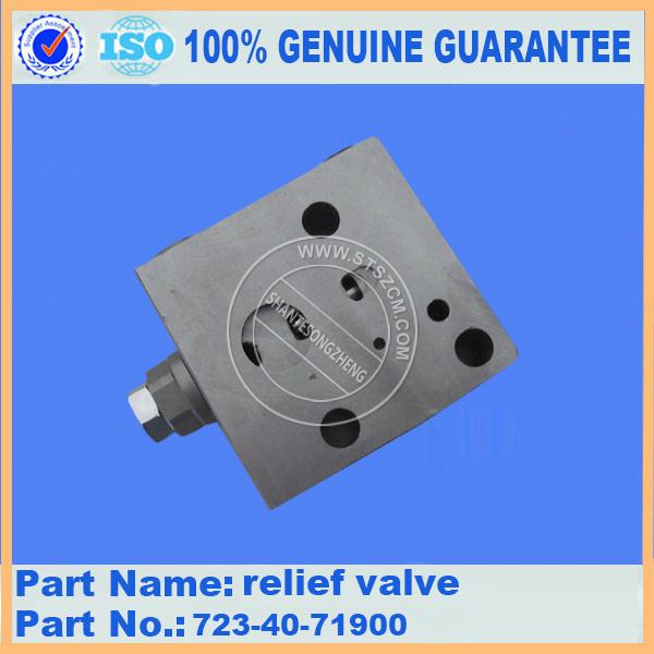 excavator spare parts PC200-8 relief valve 723-40-71900