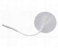 Round non-woven fabric wire tens electrodes 1