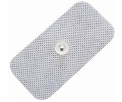 Adult use rectangle shape non-woven snap button tens electrodes