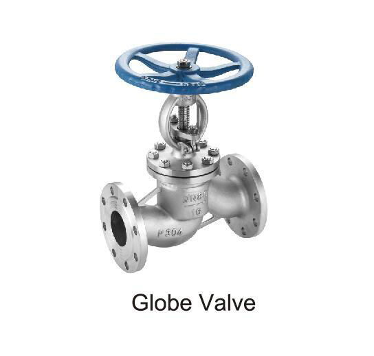 globe valve of asphalt mixing plant and concrete batching plant 