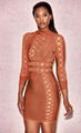 Sexy Cut Out Celebrity Bandage Dress Designer Dress 5