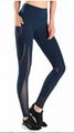 Women's Power Workout Leggings Active Mesh Gym Tights Full Length