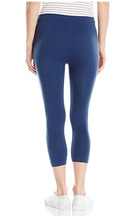 Women's Seamless Capri Thin Leggings