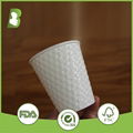 Eco-friendly  double wall paper disposable cups 3