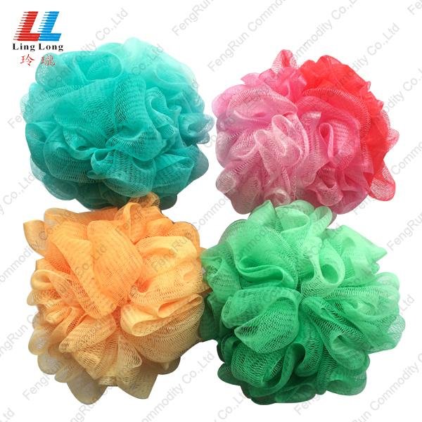 2-in-1 Pantone Color luffa bath sponge 3