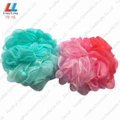 2-in-1 Pantone Color luffa bath sponge