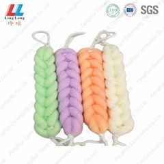 Single color useful bath sponge