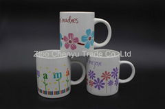 decal porcelain coffee mug gift product promotion can be OEM