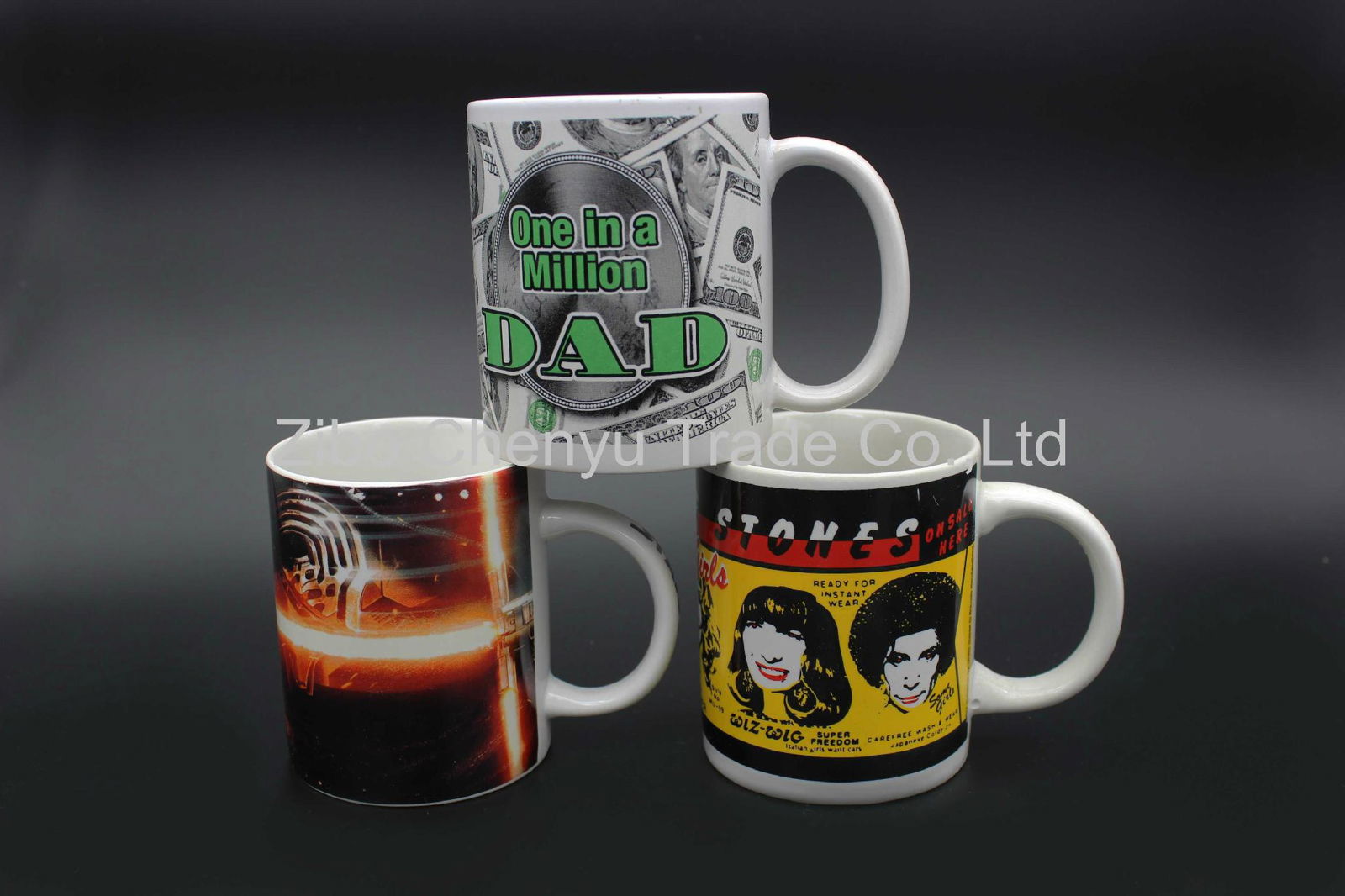 decal porcelain coffee mug gift product promotion can be OEM