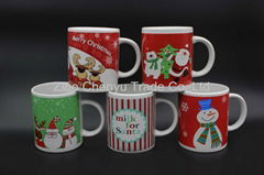 decal porcelain coffee mug gift product promotion can be OEM