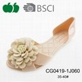 2017 Fancy Ladies Flower Jelly Shoes Sandals 2