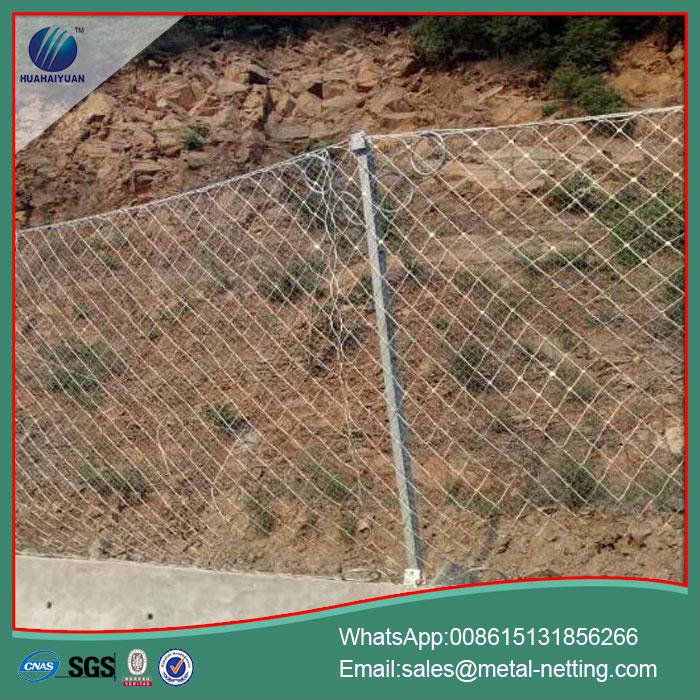 rockfall barrier fence 1000KJ rock fall barrier