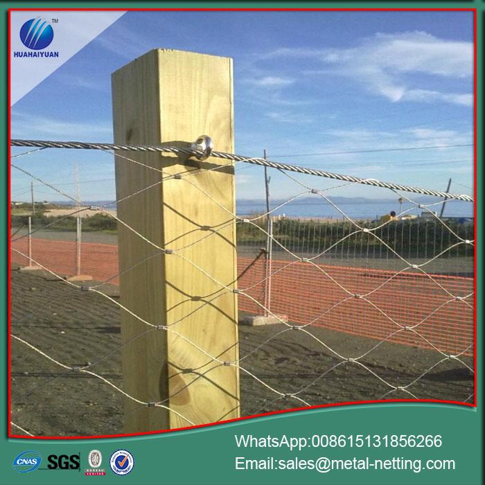 wire rope netting galvanized rope mesh 3