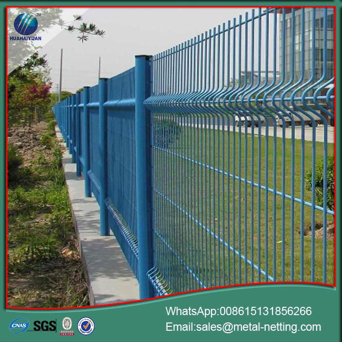 welded garden wire fence pvc coated fencing 5