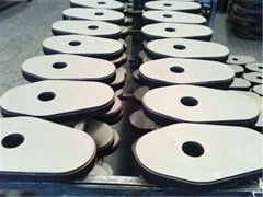 Thermal Welding Slide Gate Plate For Purging Plugs