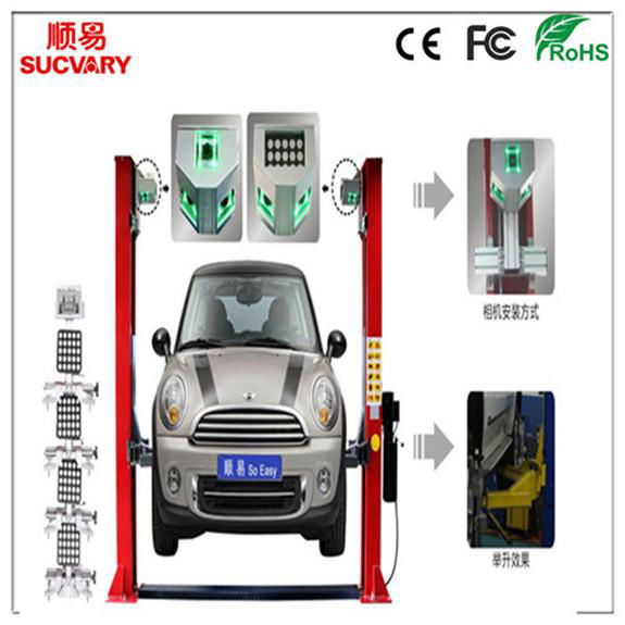 Wheel Alignment with High Stability Cameras