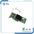 F4002E Lead-Free PCI Express 40Gigabit Dual-Port QSFP+ Fiber Optic NIC Network C 4
