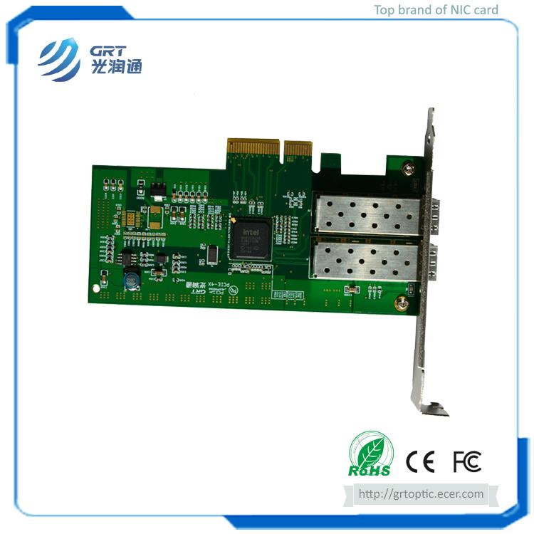 F902E Gigabit 2- Port Fiber Optic PCIe Network Card with Intel I350 cont 4