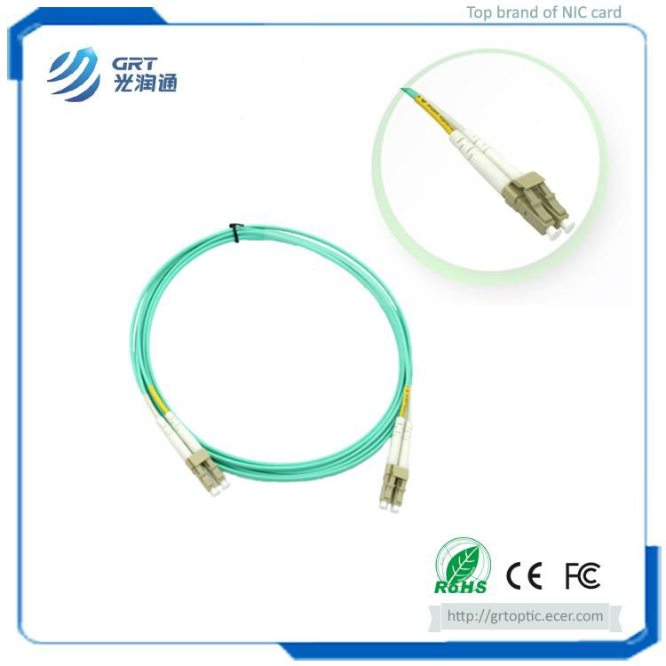 Hight quality 7m 10Gigabit Multi Mode MM LC connector Fiber Optical Patch Cord 2