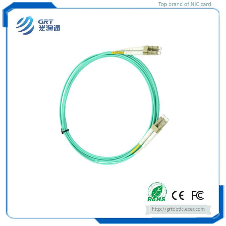 Hight quality 7m 10Gigabit Multi Mode MM LC connector Fiber Optical Patch Cord 3