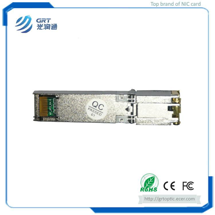 H-9312-T Hot-pl   able 10GBASE-T Copper RJ-45 SFP+ Optical Transceiver Module 5