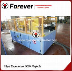 Drill pipe heat treatment line