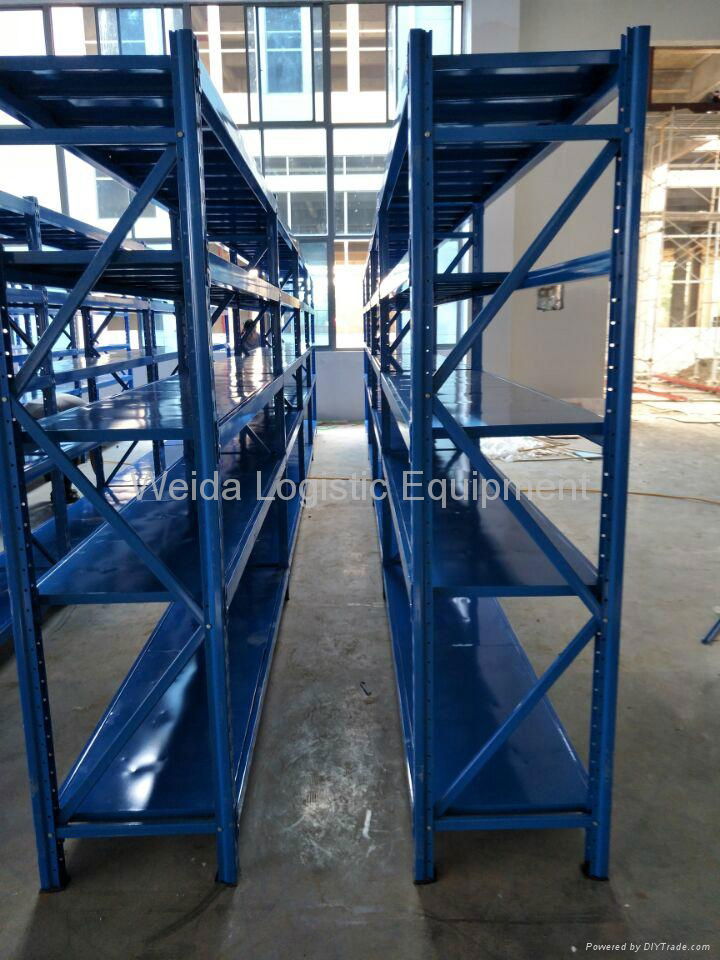 Steel Panel Medium Duty Storage Shelf Rack 4