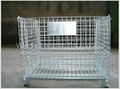 Fully utilizes vertical space quality assurance heavy duty wire mesh storage cag