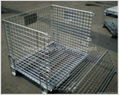 Fully utilizes vertical space quality assurance heavy duty wire mesh storage cag 2