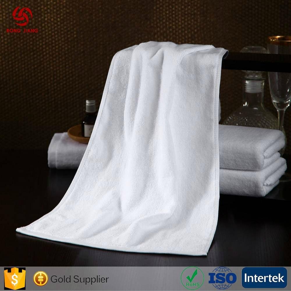 China Factory Offer High Quality 100% Cotton White Towels With Customer Design a 2