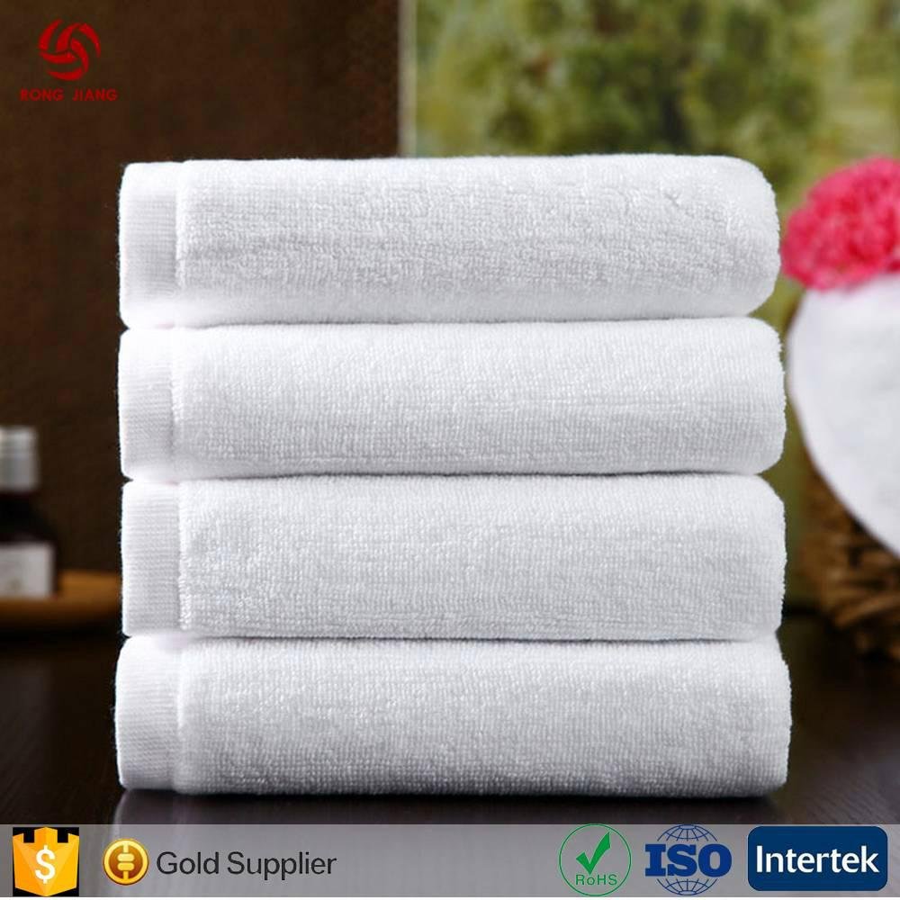 China Factory Offer High Quality 100% Cotton White Towels With Customer Design a 5