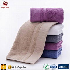 100% Cotton Face Towels for Hotel and Home with Factory price