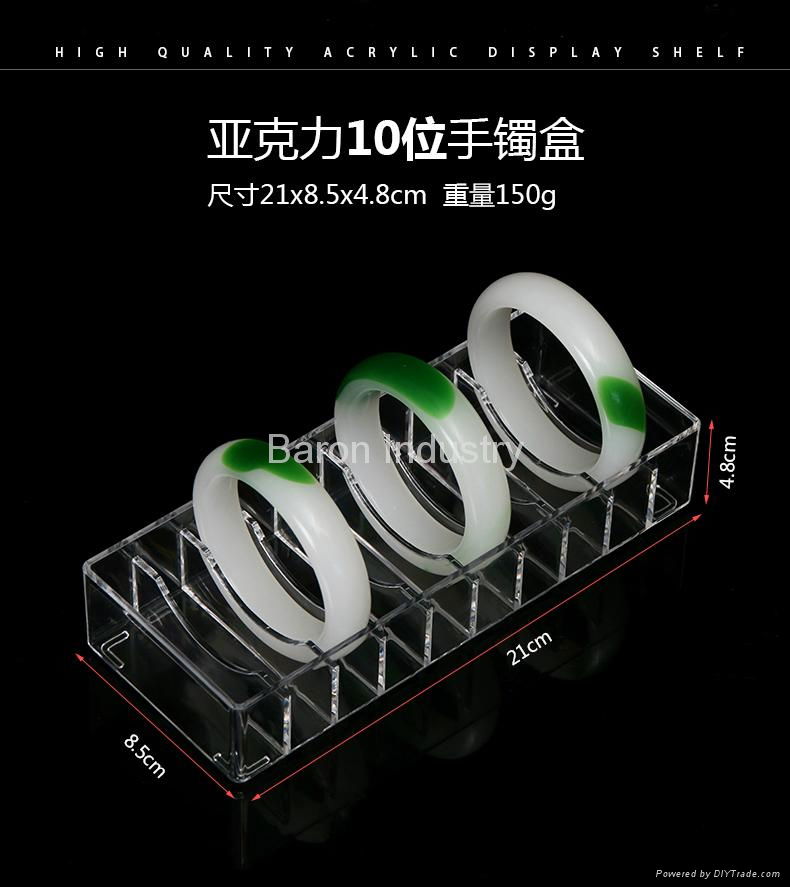 Acrylic bracelet holders display tanks 5