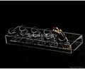 Acrylic eyebrow pencil display rack pen holders 2