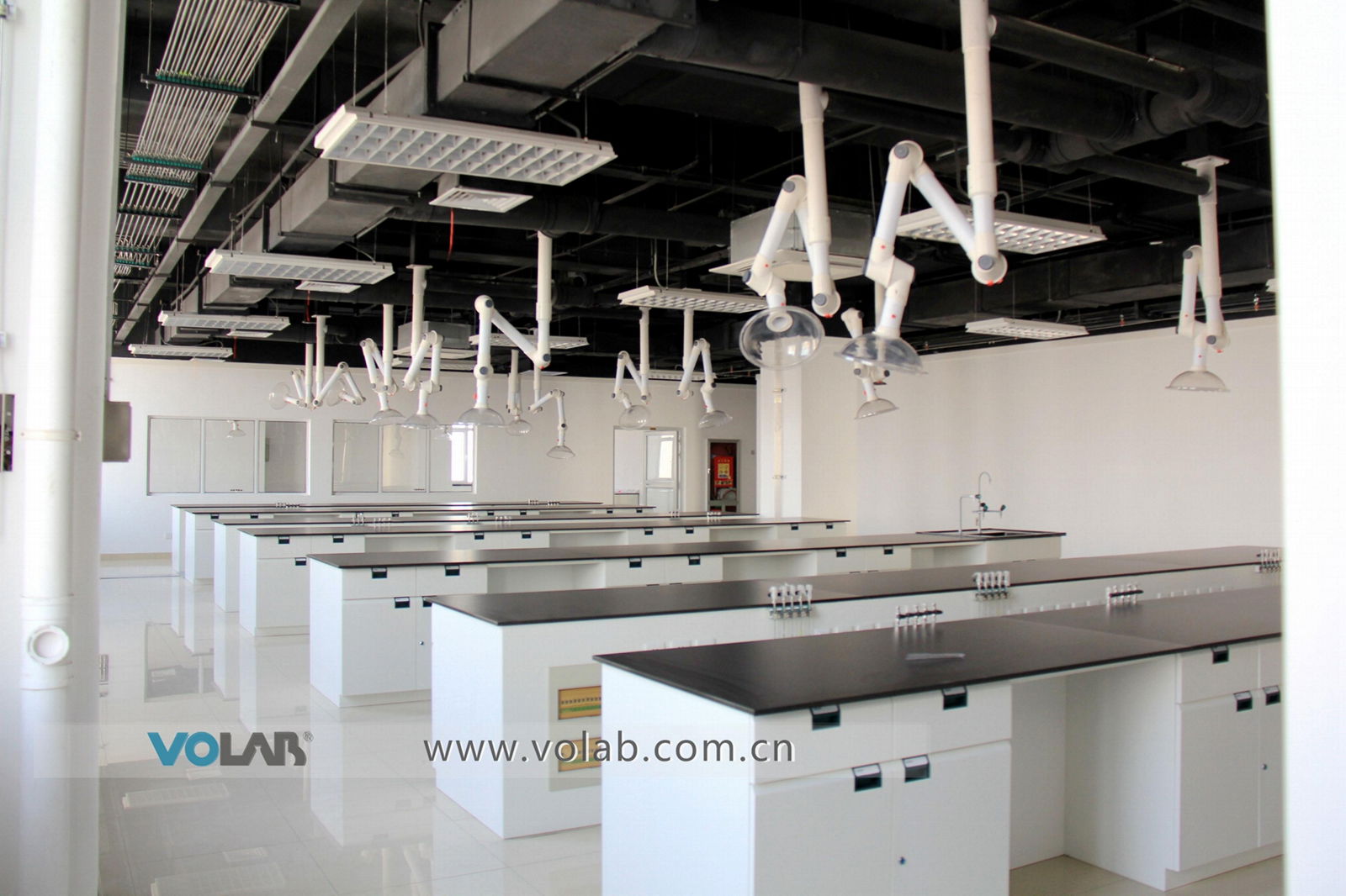 Chemical Resistant Steel Lab Furniture with CE ISO9001 5