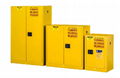 Fire-resistant safety cabinet