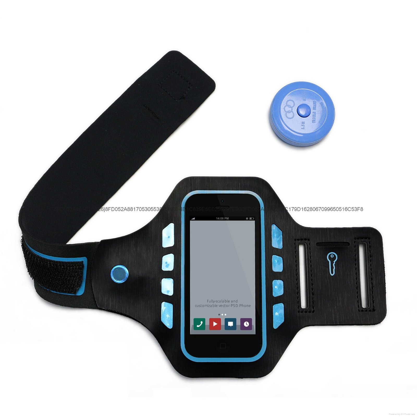 LED safety sports armband, any customized designs and sizes accepted 3