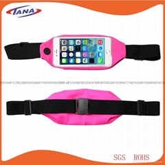 Running Sports Exercise Adjustable Sports Lycra Waist Bag for Apple 6/6S