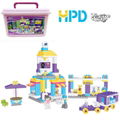 Colorful Building Blocks Bucket Storage Toys 2