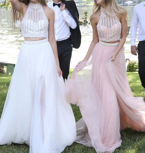 Fabulous 2 Piece Ball Gown Prom Dresses 5