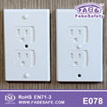 Self Closing Electrical Outlet Cover Guards Kit