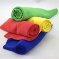 China suppliers yellow blue red green cleaning towel more cheap microfiber c 3