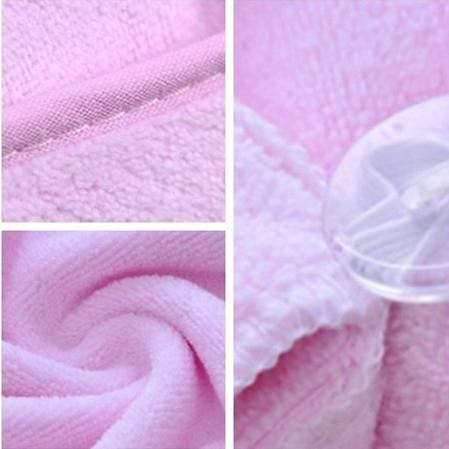 Pure color quick dry hot sale microfiber hair towel hair drying towel wholesale 5