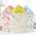 Cartoon design more cheap baby sleeping bag soft baby blanket 1