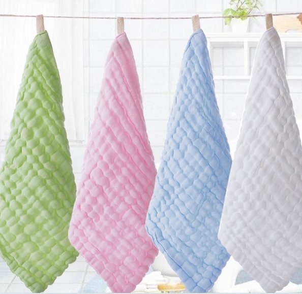 Soft baby face towel baby bib cotton baby bib manufacturer in China