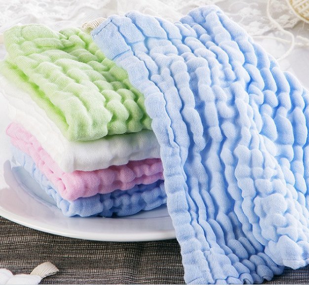 Soft baby face towel baby bib cotton baby bib manufacturer in China 2